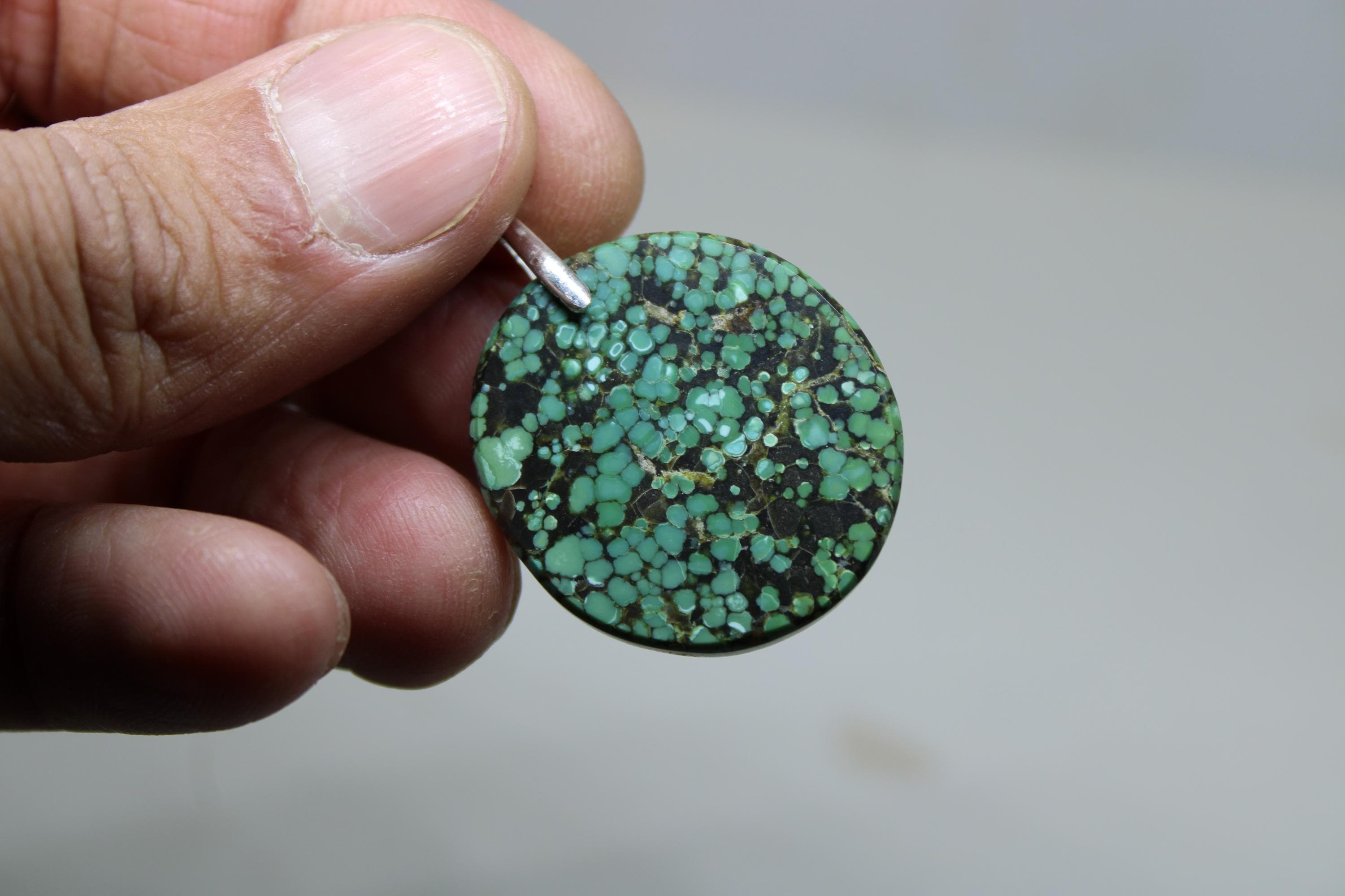 Plaquette De Turquoise Bleue Naturelle - 62x49x7 Mm, 146 Carats - Polie, Avec Certificat AGSL