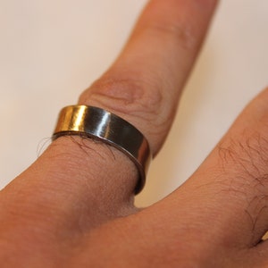 anello unico e raro non è regolabile titanio ha mano-.