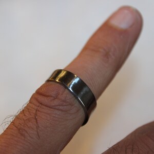 unique and rare titanium ring - handmade