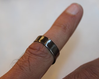 unique and rare titanium ring - handmade