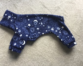 Ready to post -  Zodiac onesie for medium Italian greyhound