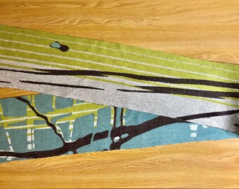 Pendleton® Jacquard Wool - Modern Geometric - Reversible - 64 x 7 1/2