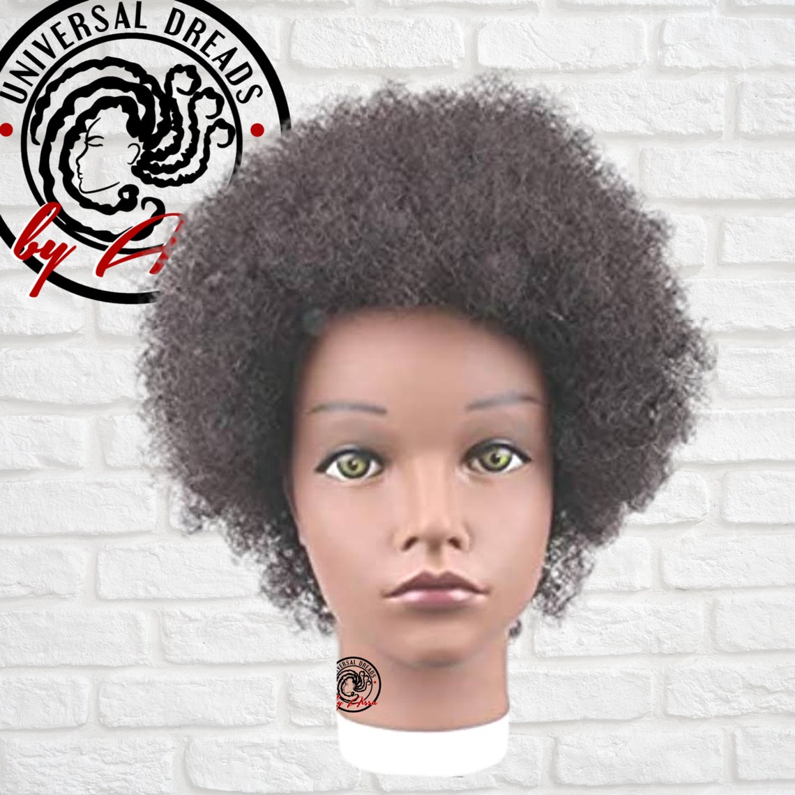 Afro Kinky Training Mannequin Head 100 Human Hair 8 Etsy
