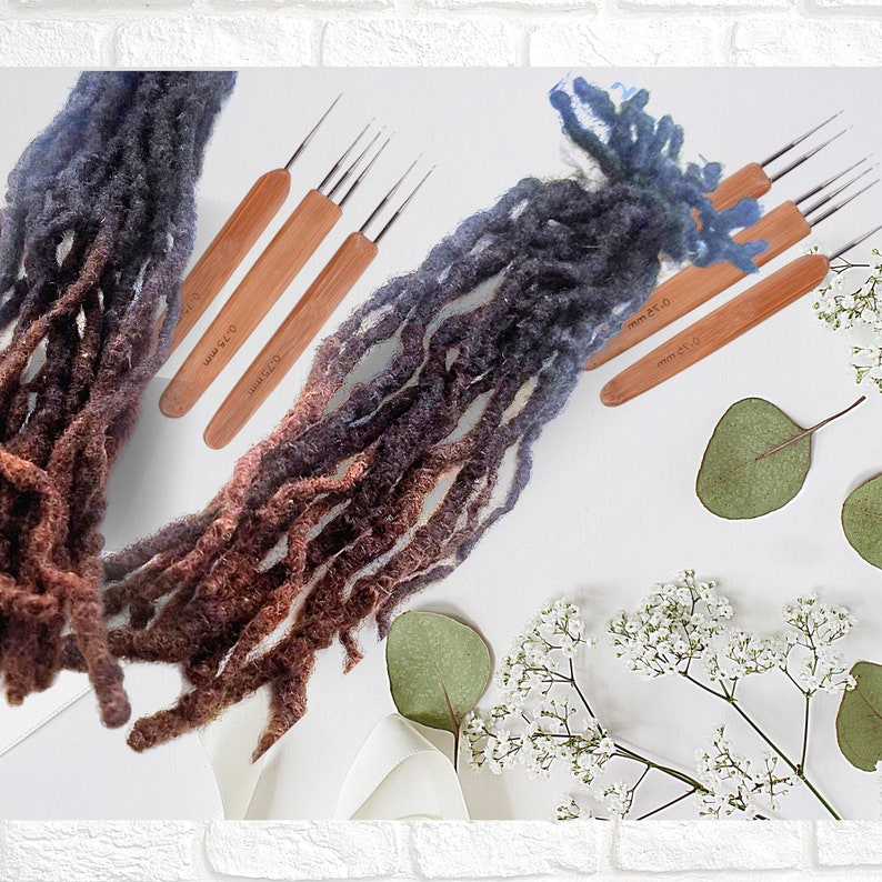 Crochet Needle Set for Locs Dreads Install Loc repairs and Etsy