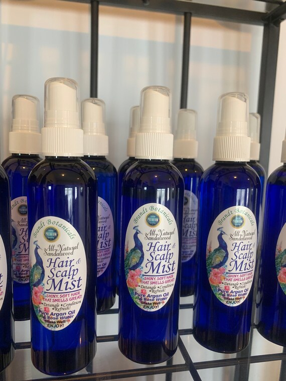 Natural Hair Spray Conditioner Vegan Etsy