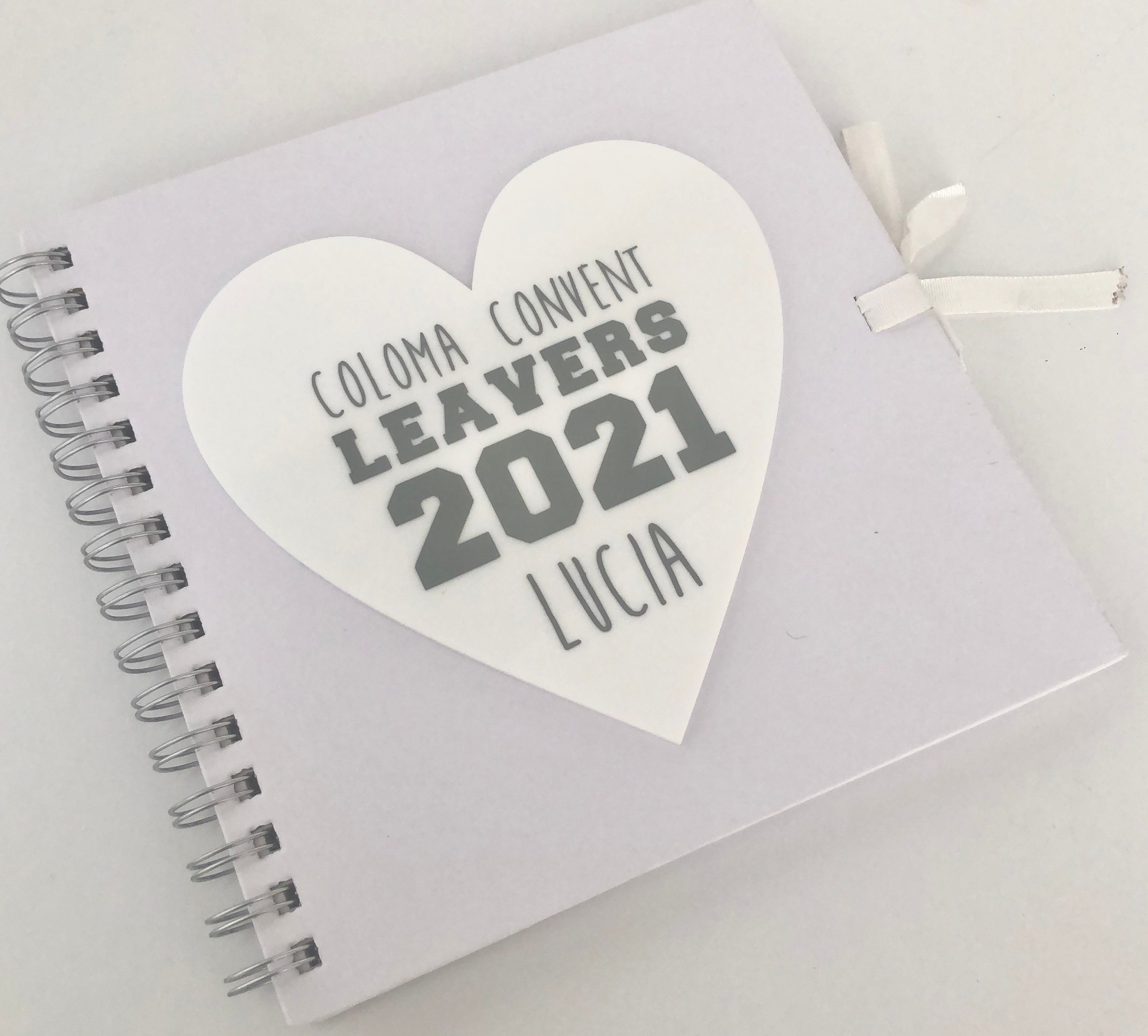Personalised School Leavers Book Etsy