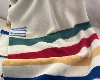 HUDSON'S BAY ウールブランケット Amazon｜Hudson Bay 4ポイントブランケット フル 995040-NC