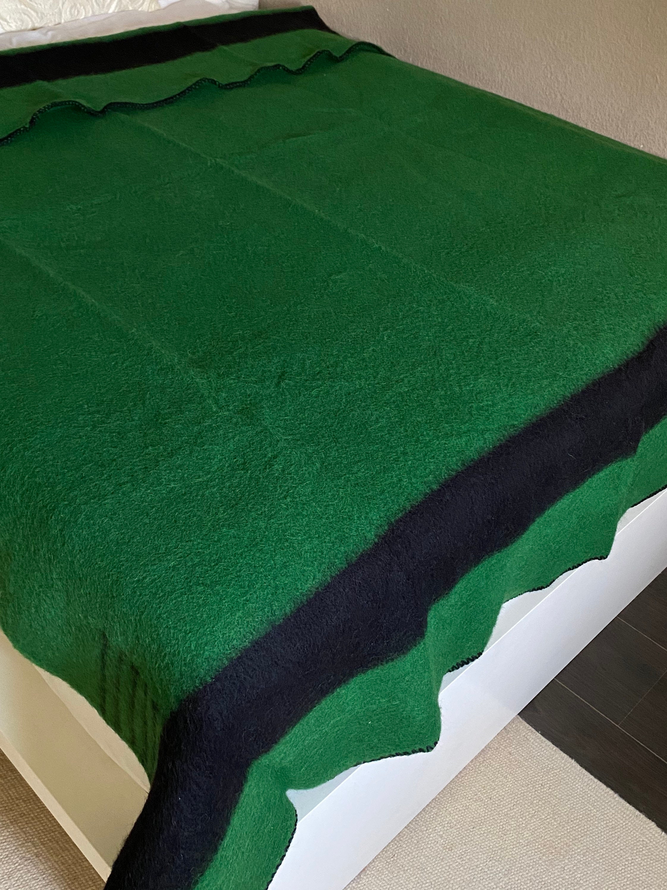Hudson bay blanket green new arrivals
