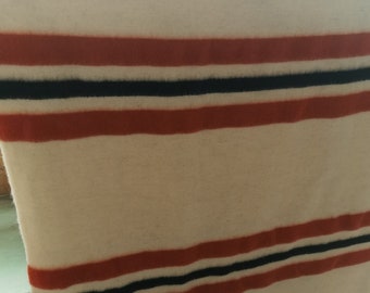 Manta de lana orgánica, 100 % lana virgen orgánica, gruesa y cálida, XXL 170 x 220/240/260 cm, color natural