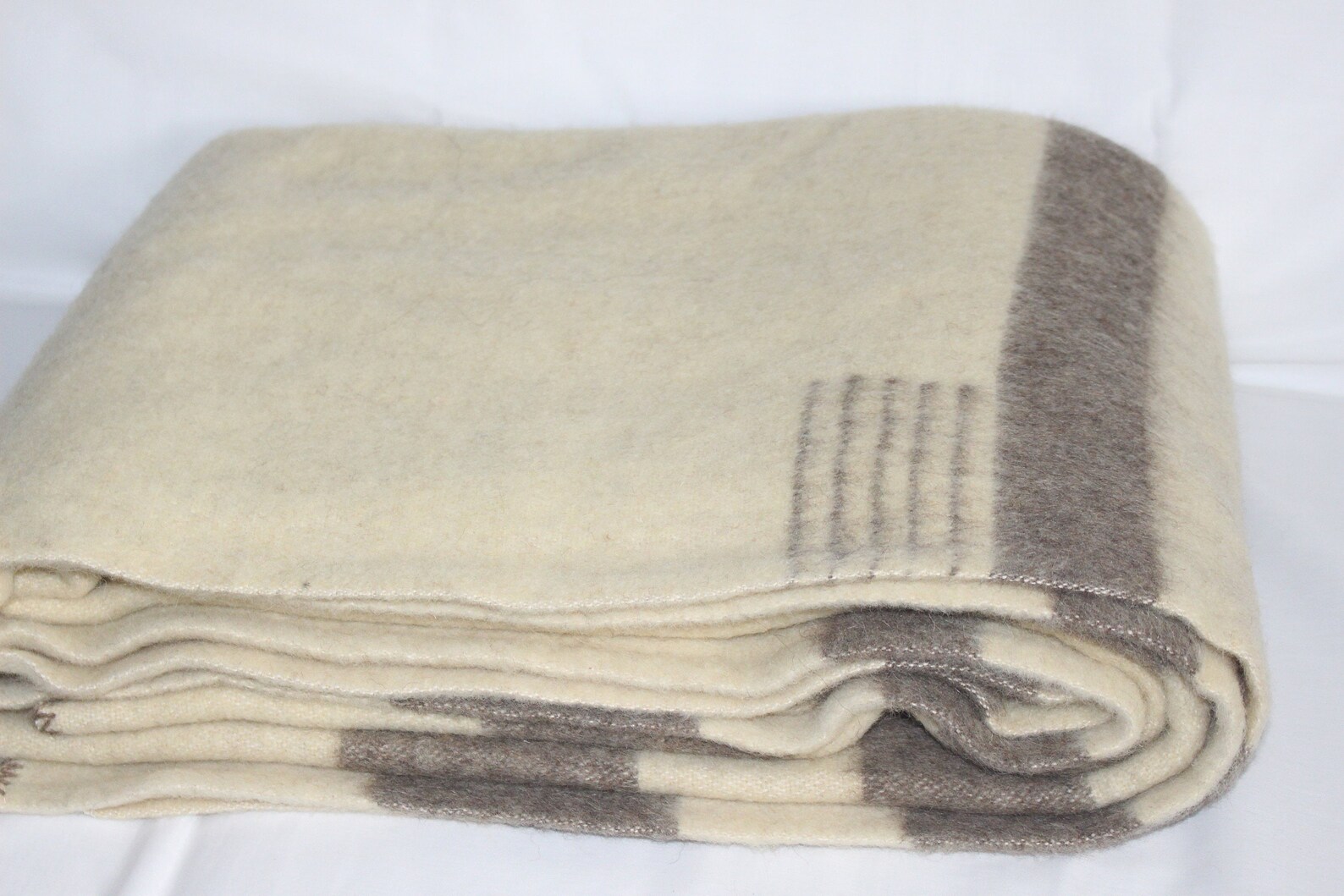 100Wool Blanket XXL 170X220/240/260 Nature Hudson's Bay 5 Etsy
