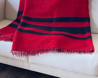Wool blanket, heavy blanket, organic wool, 100% virgin wool, XXL, hand-woven, natural, 170 x 230 cm and 190 x 230 cm