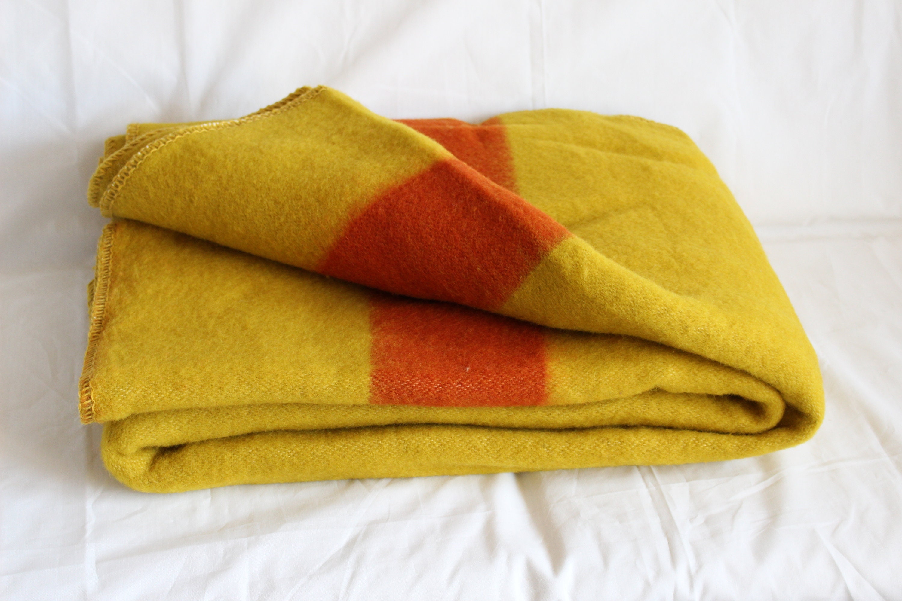 Thick luxury blanket 100 virgin wool wool blanket XXL 170 x Etsy