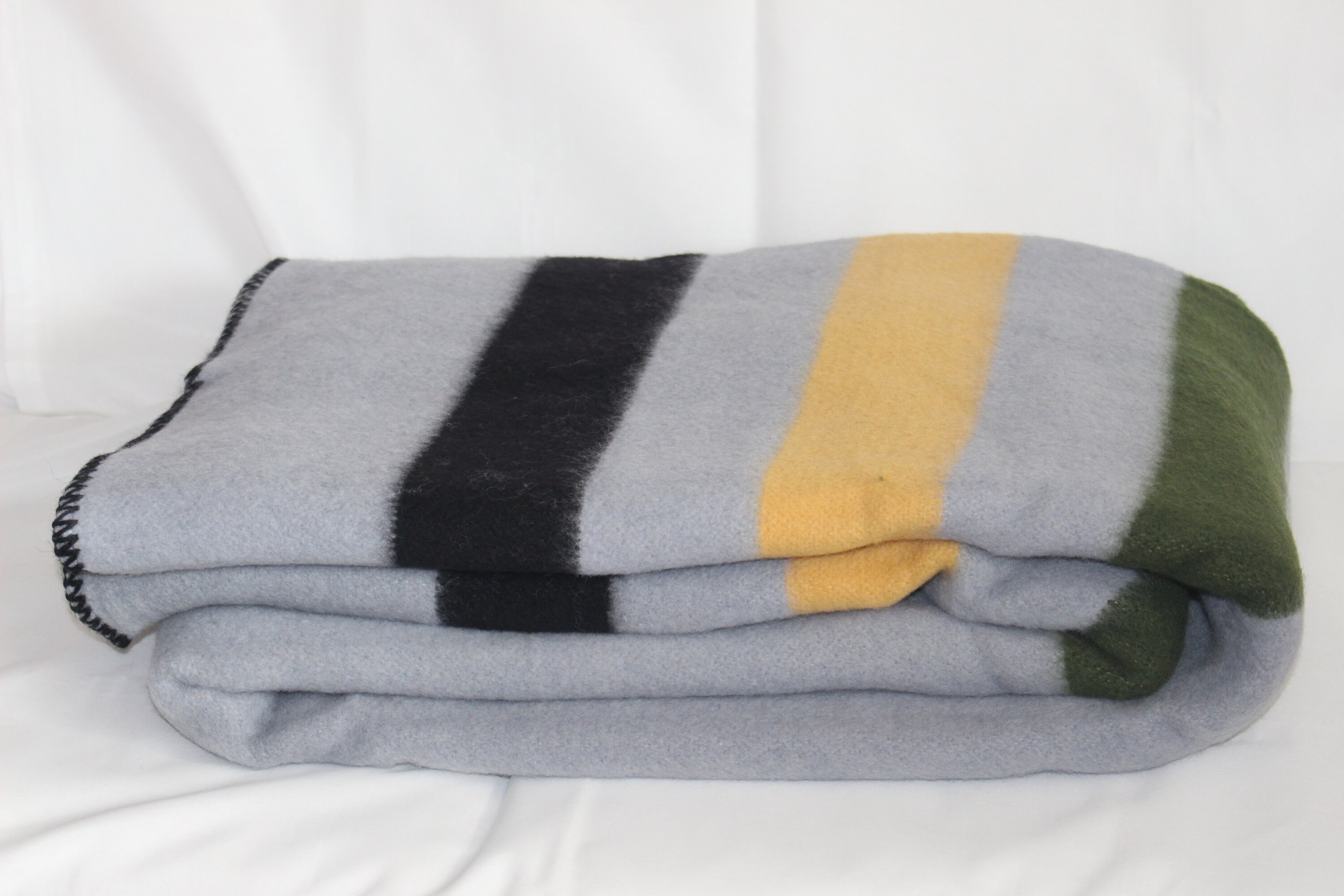 Wool Blanket Hudson's Bay Style Duvet Blanket Thick and Etsy UK