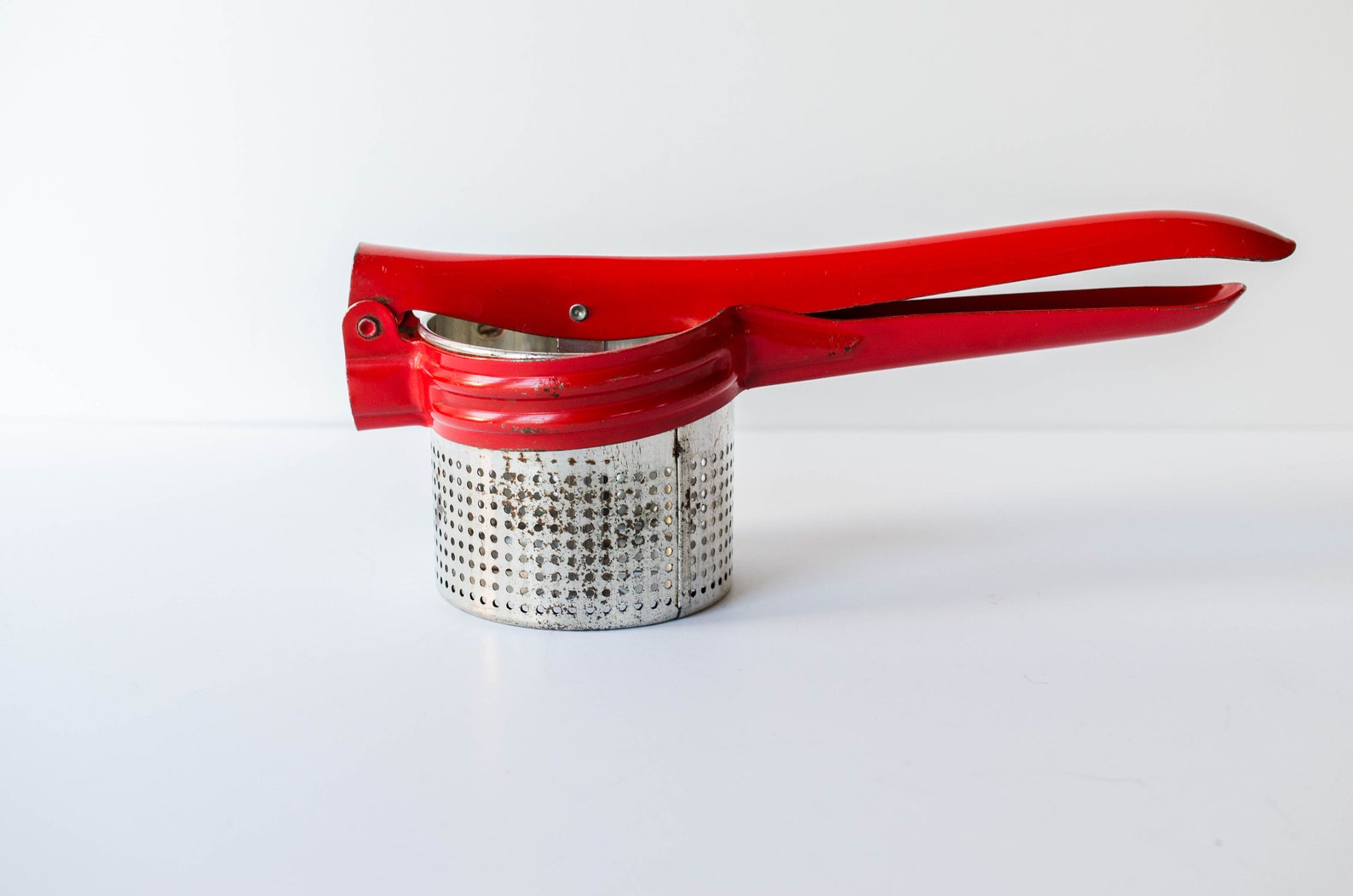 Vintage Metal Kitchen Press Red Vintage Kitchen Gadget Retro | Etsy