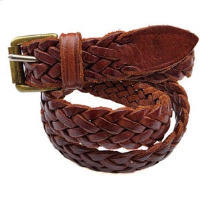 90s Braided Belt - Etsy