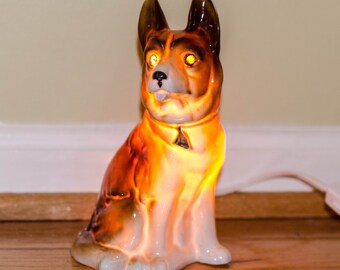 Slaapzaal Kracht Bekend ZELDZAME Vintage Hond Parfum Lamp Nachtlampje jaren 1950 - Etsy Nederland