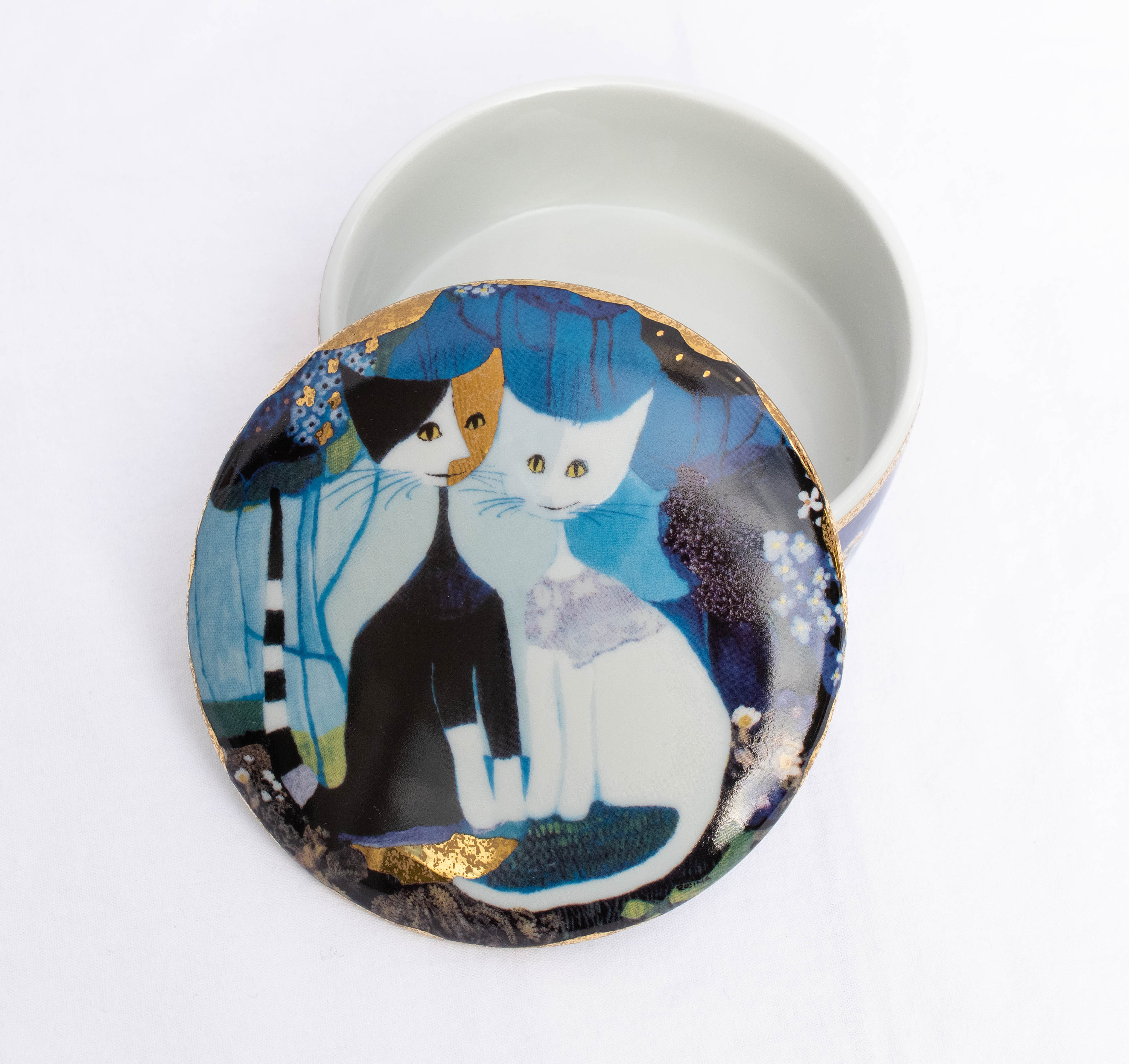 ○妖精とネコ○１９６３年○１８cm◇Ｂ＆Ｇ・ ◇ ○妖精とネコ○1963年○18cm◇B＆G・ROYAL Copenhagen◇