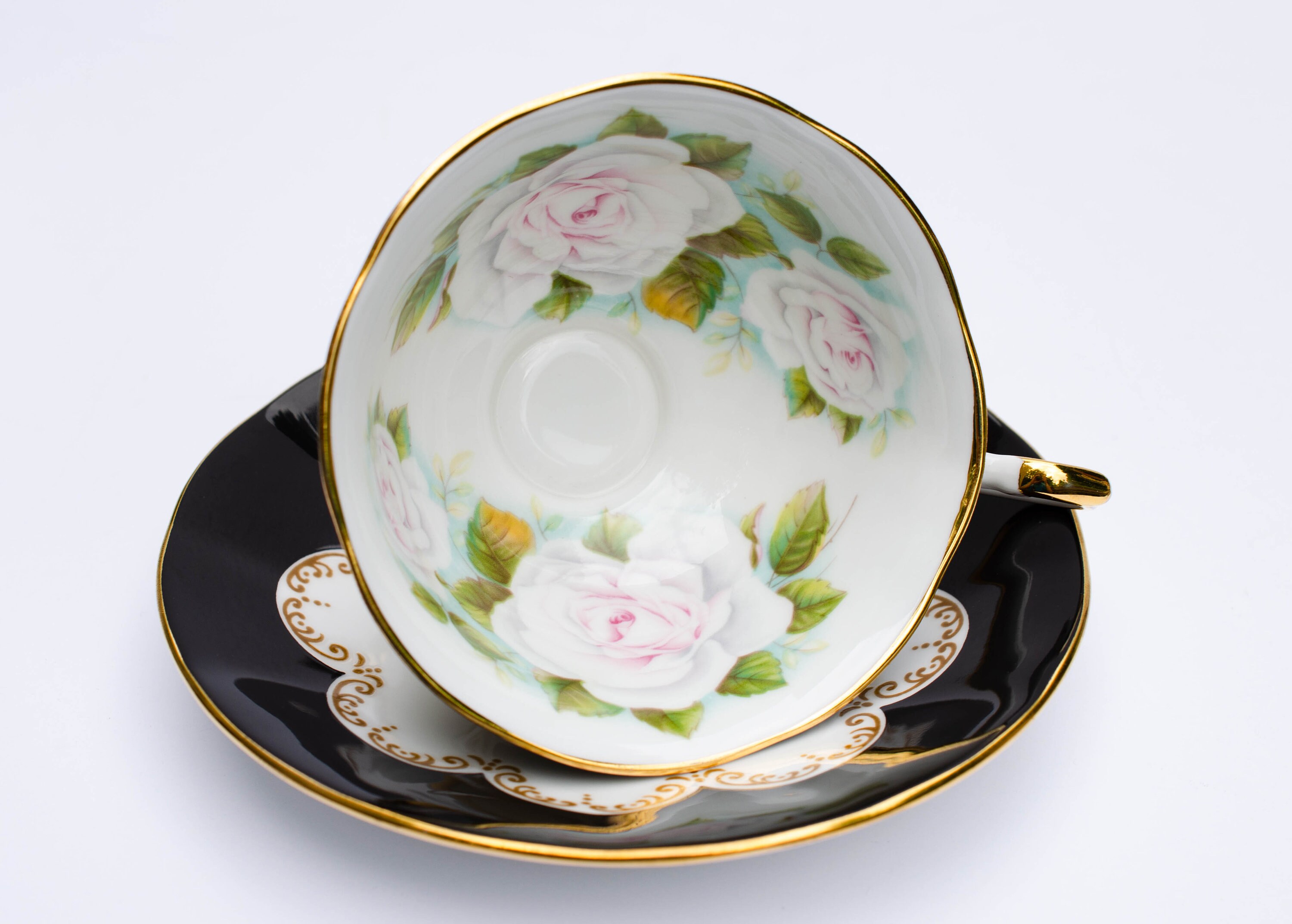 ヴィンテージ英国 Lady Clare ハードトレー 薔薇シリーズ 6枚 ヴィンテージ英国 Lady Clare ハードトレー 薔薇シリーズ 6枚