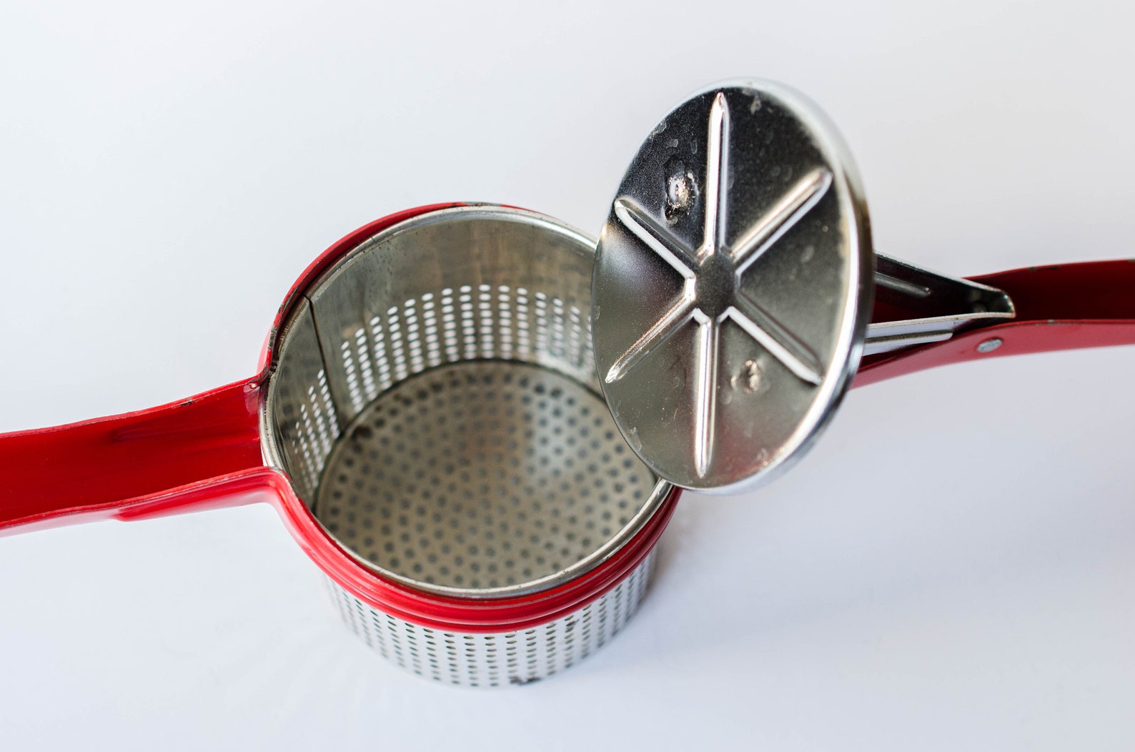 Vintage Metal Kitchen Press Red Vintage Kitchen Gadget Retro Etsy