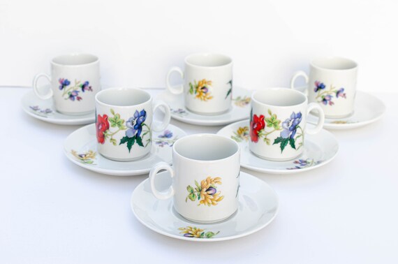 Etsy エスプレッソカップ デミタス カップ セット Winterling Bavaria