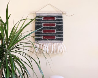 Embers & Ashes | handmade weaving | tapestry | wall hanging