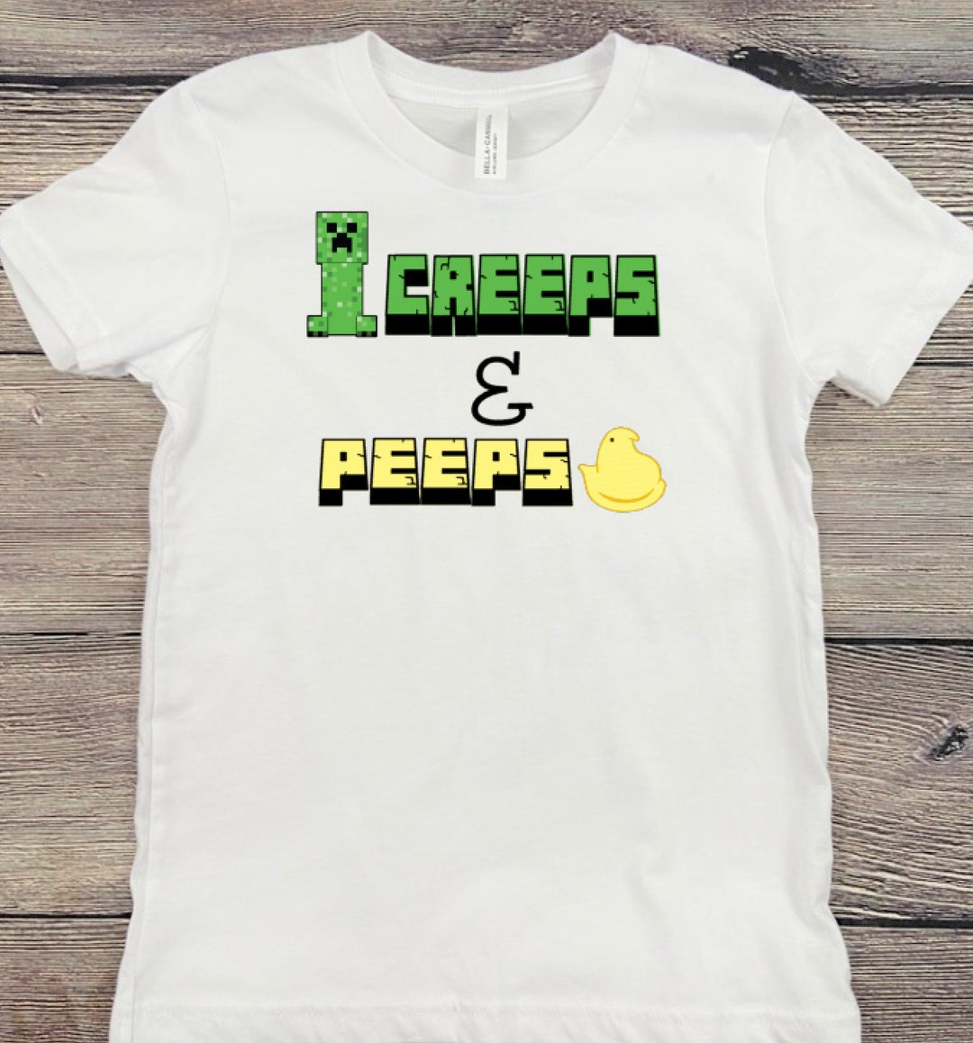 Creeps & Peeps Tshirt, Great Gift for a Boy or a Girls, Perfect for