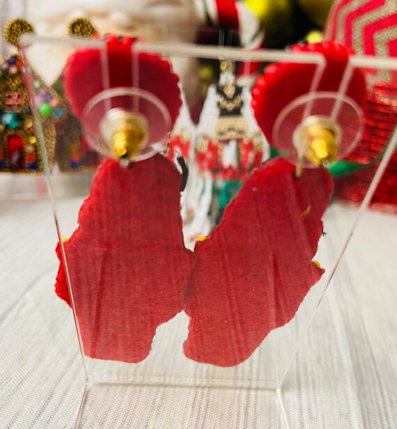 1 Paire De Boucles D'oreilles Casse-noisette, Boucles D'oreilles Soldat Jouet, Bijoux Fantaisie, Bijoux Casse-noisette, Boucles D'oreilles Pendantes