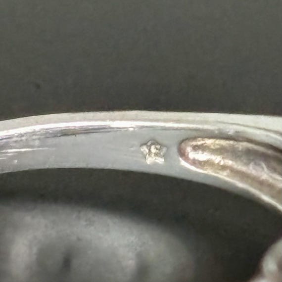 Estate Lab Created Cushion Cut Lab Ruby and Diamo… - image 6