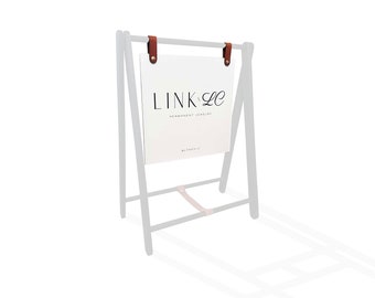 Printed Sidewalk Sign (SIGN ONLY)
