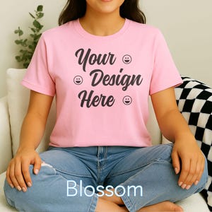 60 Colors Comfort Colors 1717 Mockups, Photoshop Smart Object Mockups, 1717 Comfort Colors Canva images, POD Mockup, T-Shirt Mockup Bundle
