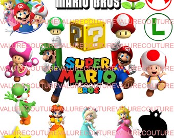 Download Mario svg | Etsy