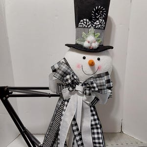 BEST SELLER Snowman Christmas Tree Topper: Whimsical Holiday Charm, Great Gift