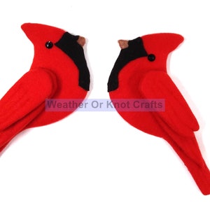 Male Cardinal Wreath Attachment Set, Christmas attachment, Spring attachmentGreat Gift