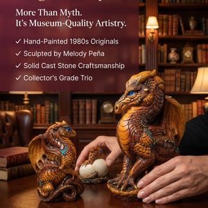 Windstone Editions Dragon Figurines - Etsy