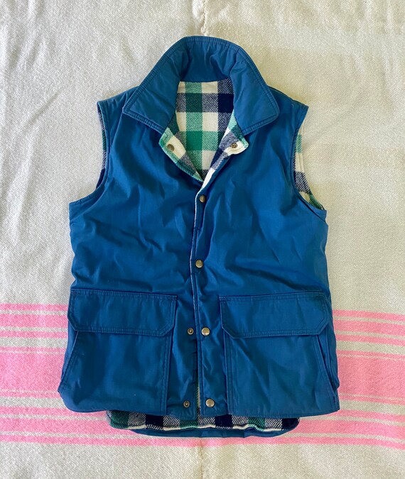 1960s Woolrich Reversible Puffer Vest
