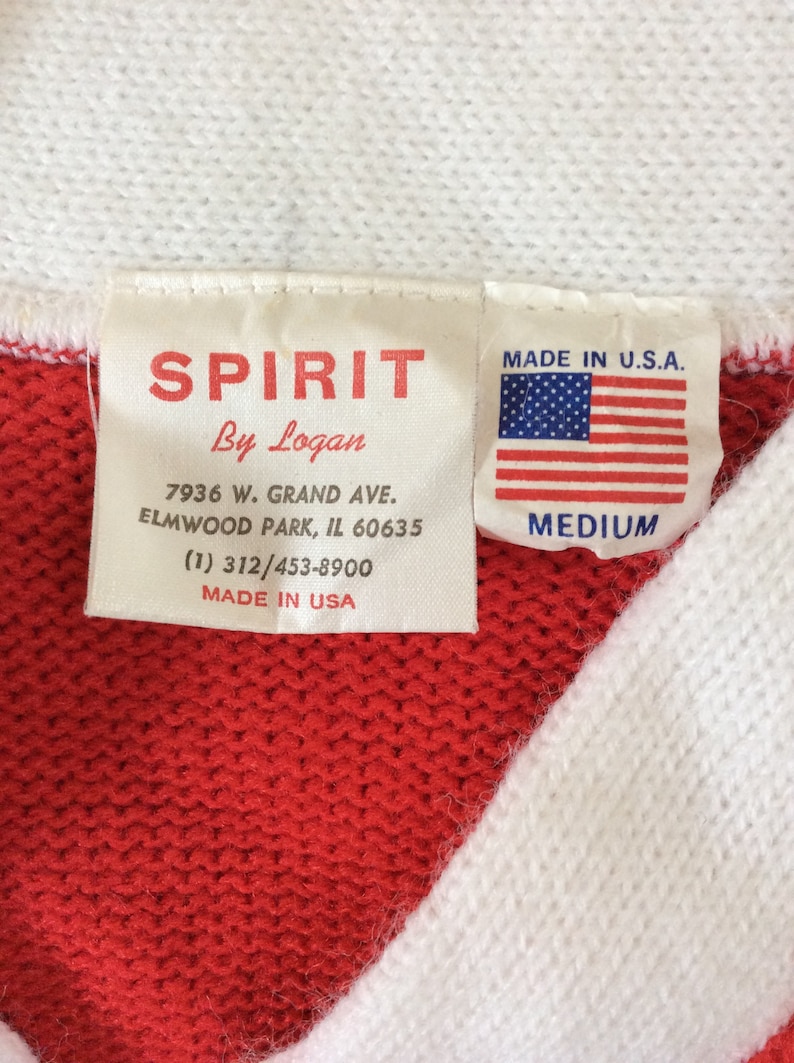 1980s Cheerleading Sweater Vest