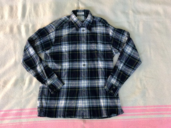 1960s Viyella Spearpoint Collar Shirt