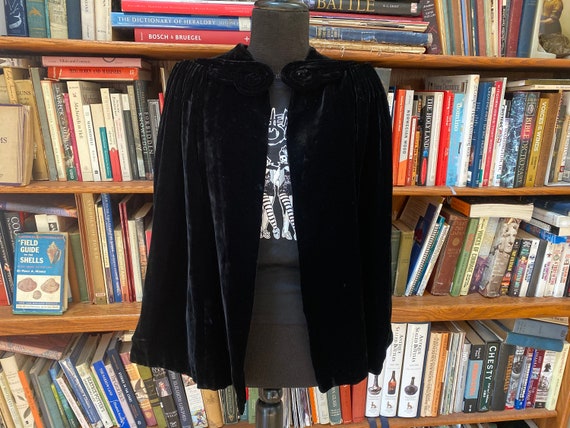 1940s Velvet Cape
