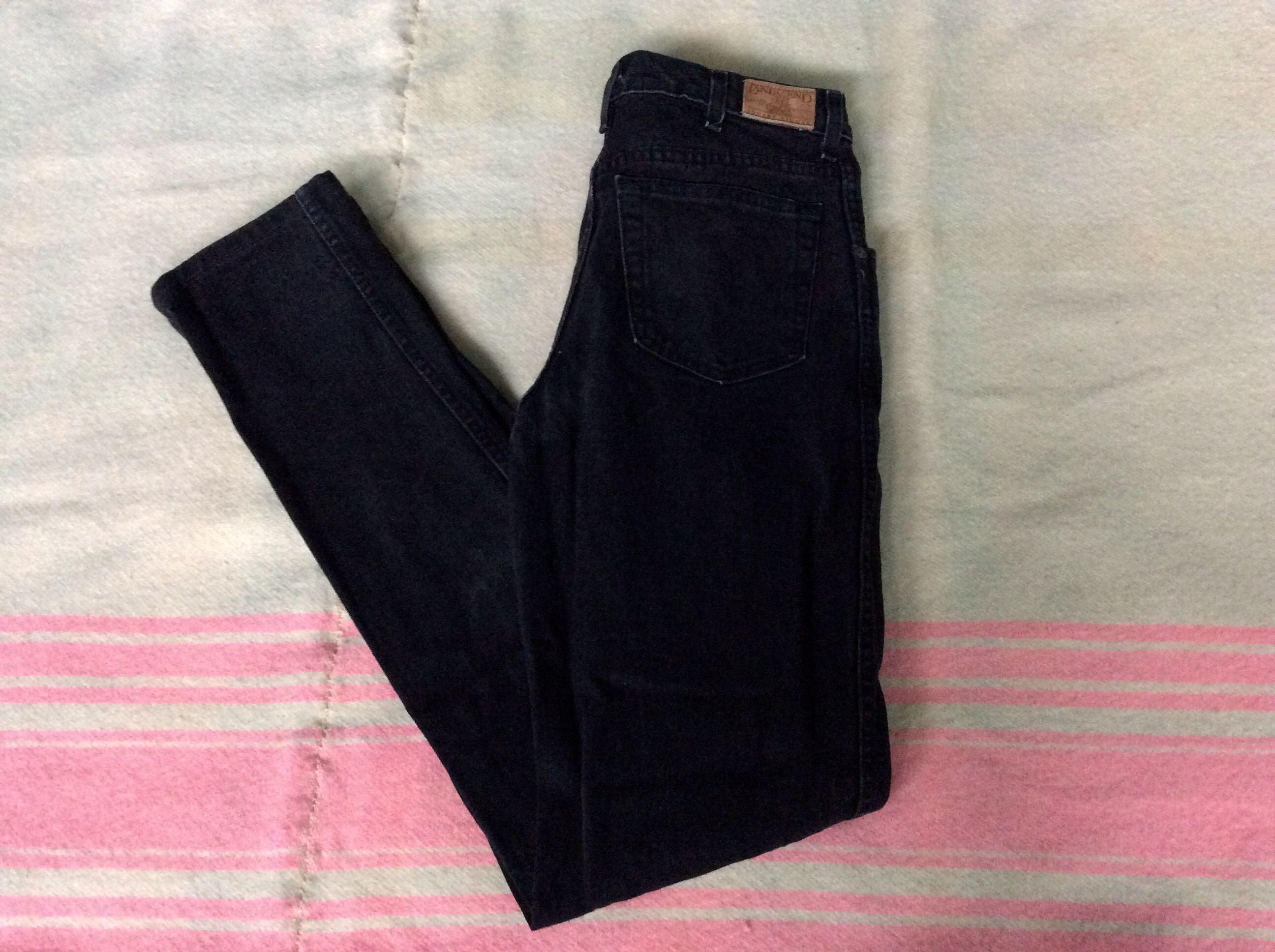 1990s Lands' End Square Rigger Jeans 30 