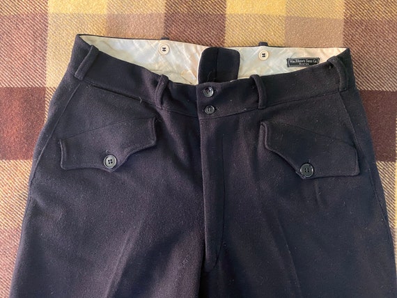 1920's Filene's Formal Wool Trousers