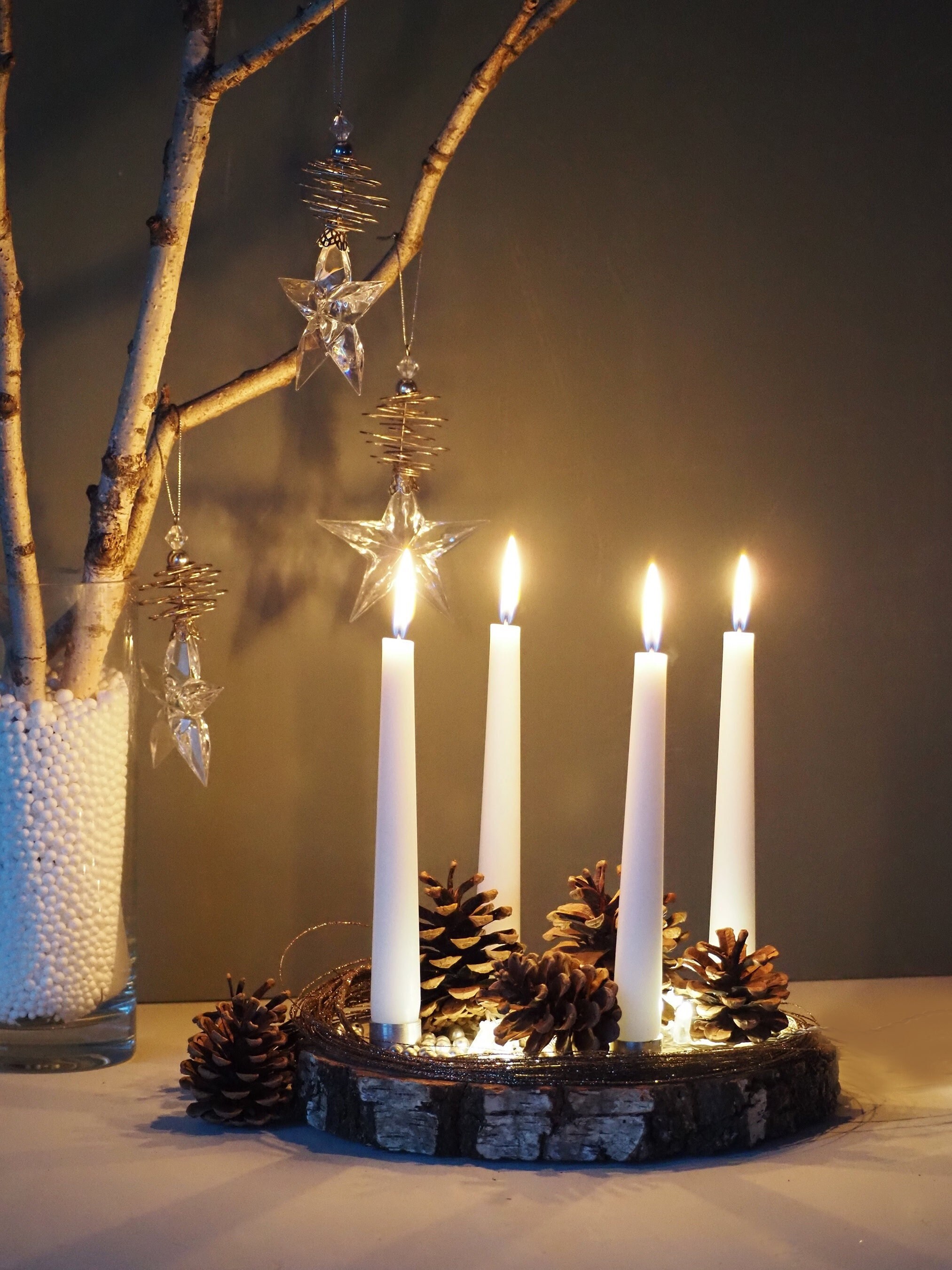 Advent Wreath Candle Holder, Made to Order 