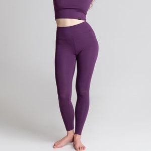 PLUM Organic cotton high waisted leggings / Loungewear