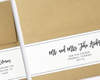 envelope template address template printable custom
