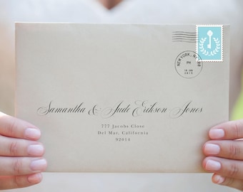 envelope template printable envelope addressing wedding etsy