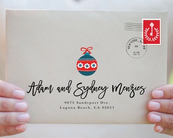 christmas envelope template christmas