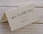 Wedding Place Cards - Customized Printable Place Cards - Escort Cards - Wedding Cards - Name Card - Place Card - Wedding Place Card