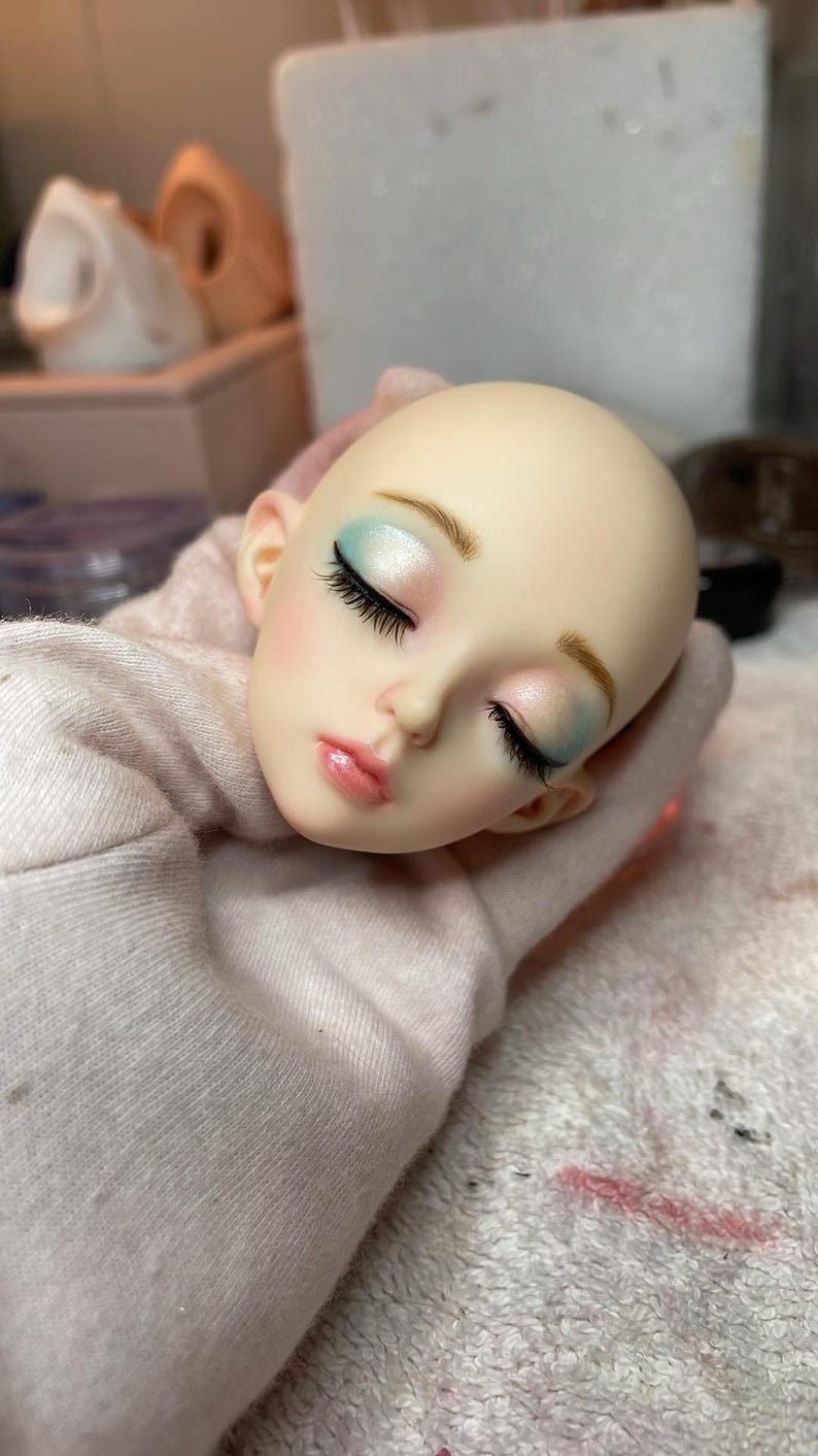Anpassad BJD Faceup & Styling – Artist Dockor, Popovy, PashaPasha, Minifee, Iplehouse bild 12