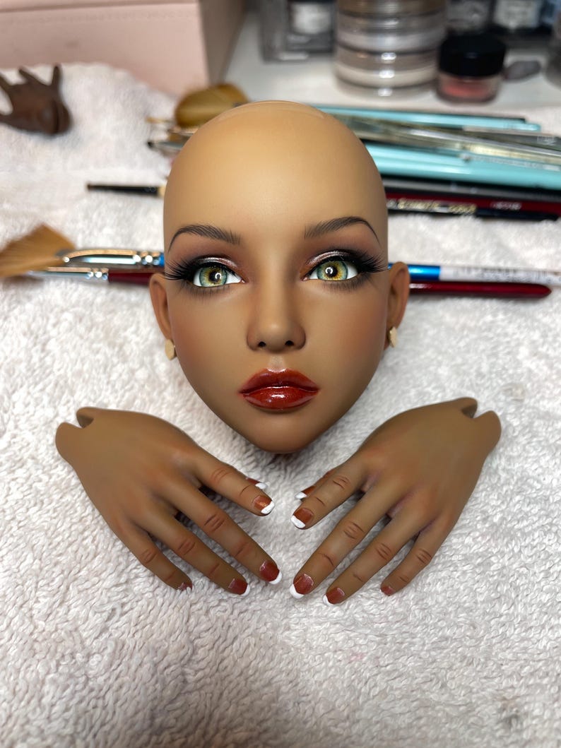 Anpassad BJD Faceup & Styling – Artist Dockor, Popovy, PashaPasha, Minifee, Iplehouse bild 9