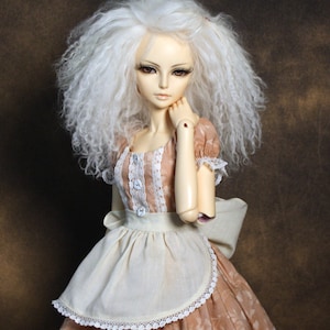 Gentle Rose~ OOAK-klänning för Luts eller liknande BJD
