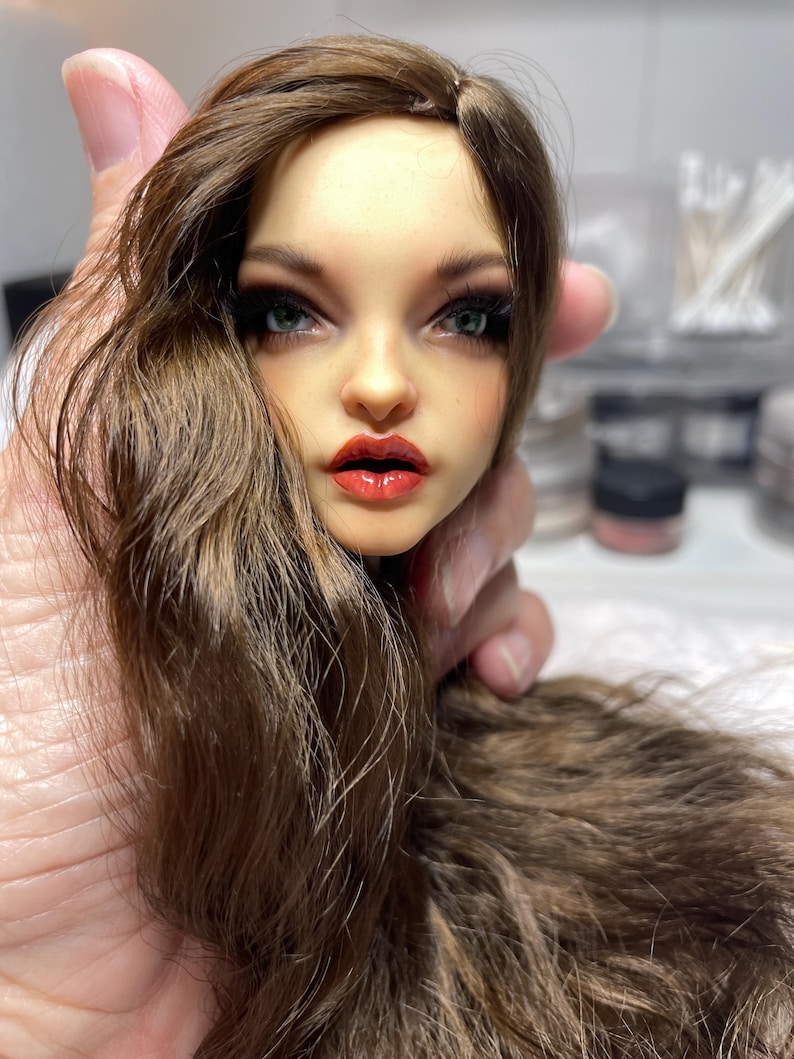 Anpassad BJD Faceup & Styling – Artist Dockor, Popovy, PashaPasha, Minifee, Iplehouse bild 3